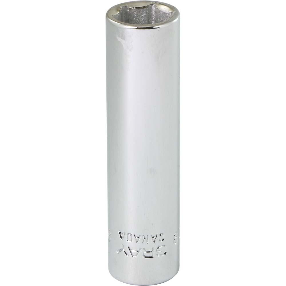 1/4 Drive 6 Point Metric Deep Length Sockets