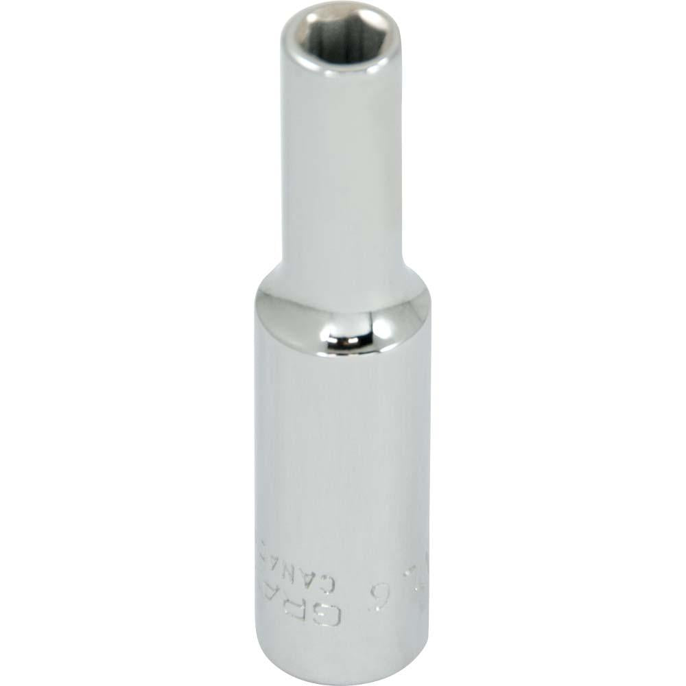1/4 Drive 6 Point Deep Length Sockets
