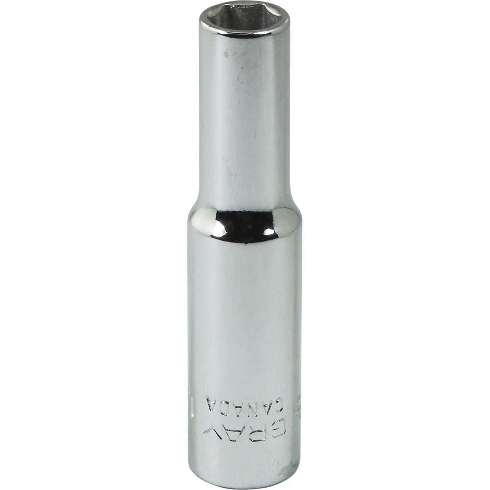 1/4 Drive 6 Point Deep Length Sockets