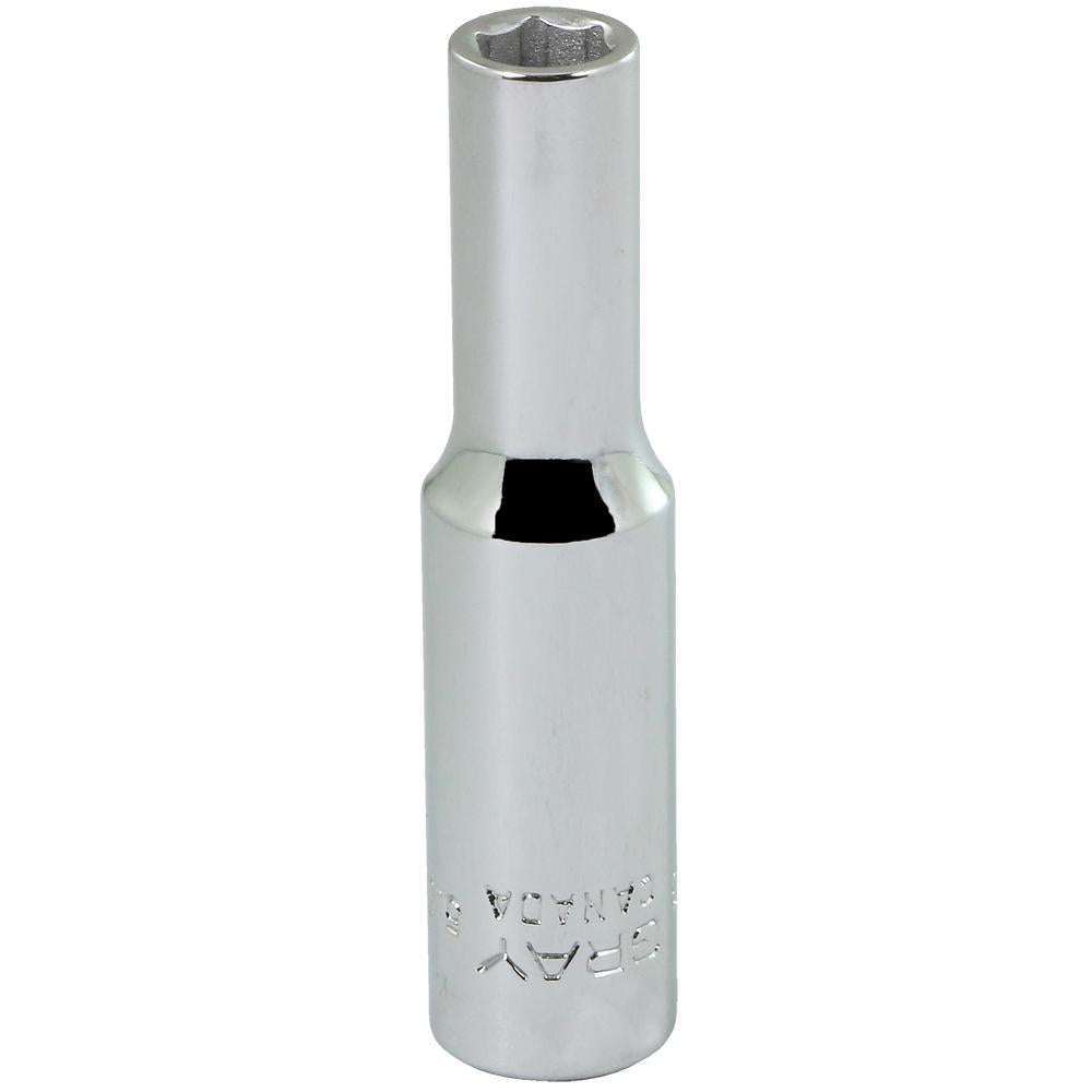 1/4 Drive 6 Point Metric Deep Length Sockets