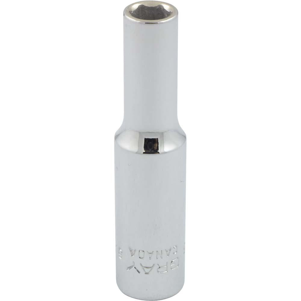 1/4 Drive 6 Point Metric Deep Length Sockets