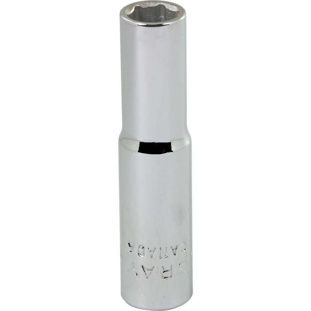 1/4 Drive 6 Point Metric Deep Length Sockets