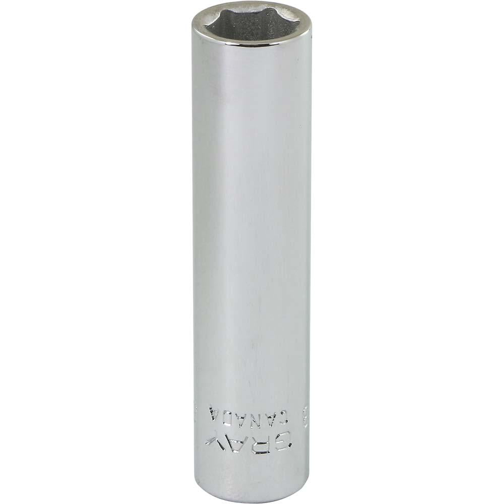 1/4 Drive 6 Point Metric Deep Length Sockets