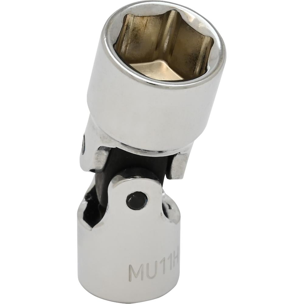 1/4 Drive 6 Point Universal Joint Sockets - Standard Length