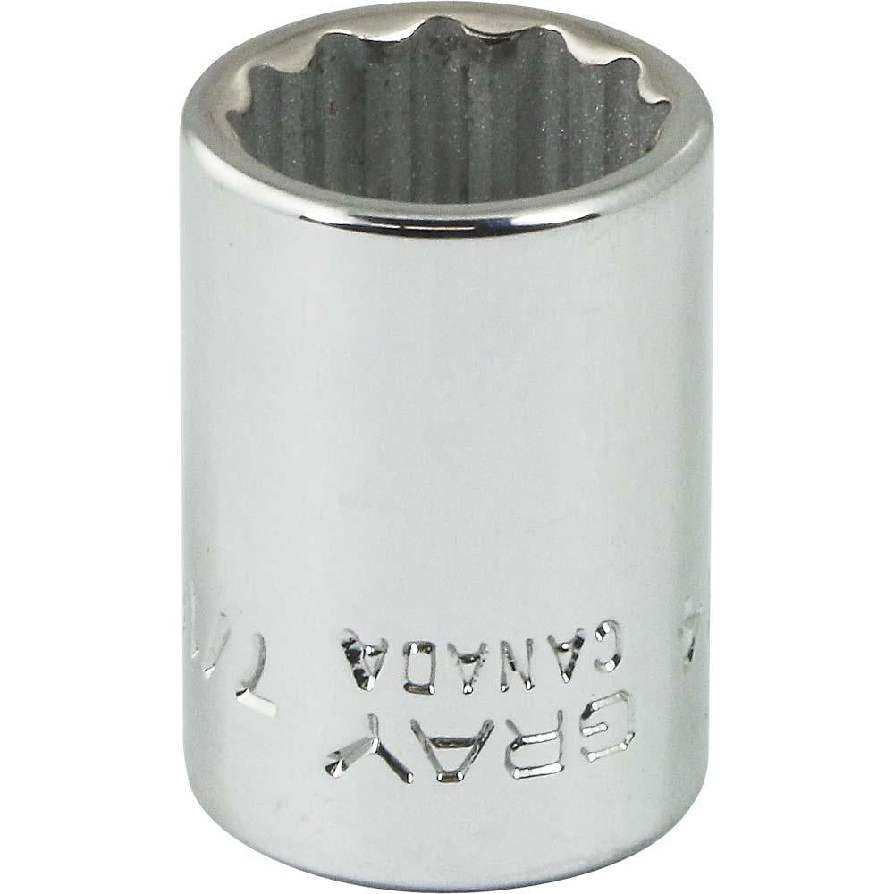1/4 Drive 12 Point Standard Length Sockets