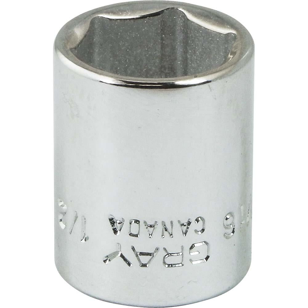 1/4 Drive 6 Point Standard Length Sockets