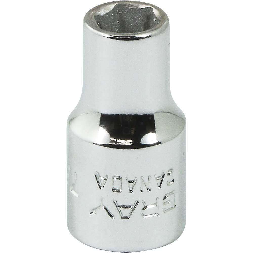1/4 Drive 6 Point Standard Length Sockets