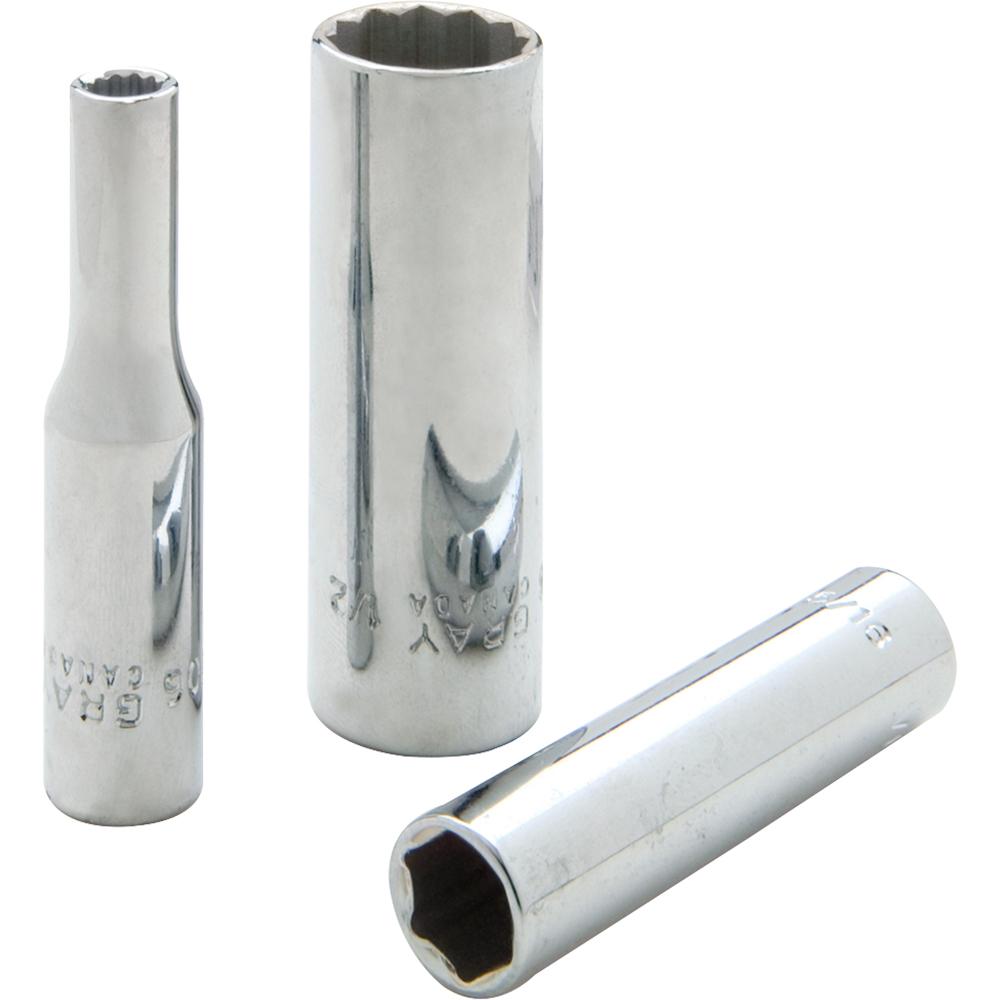 1/4 Drive 12 Point Deep Length Sockets