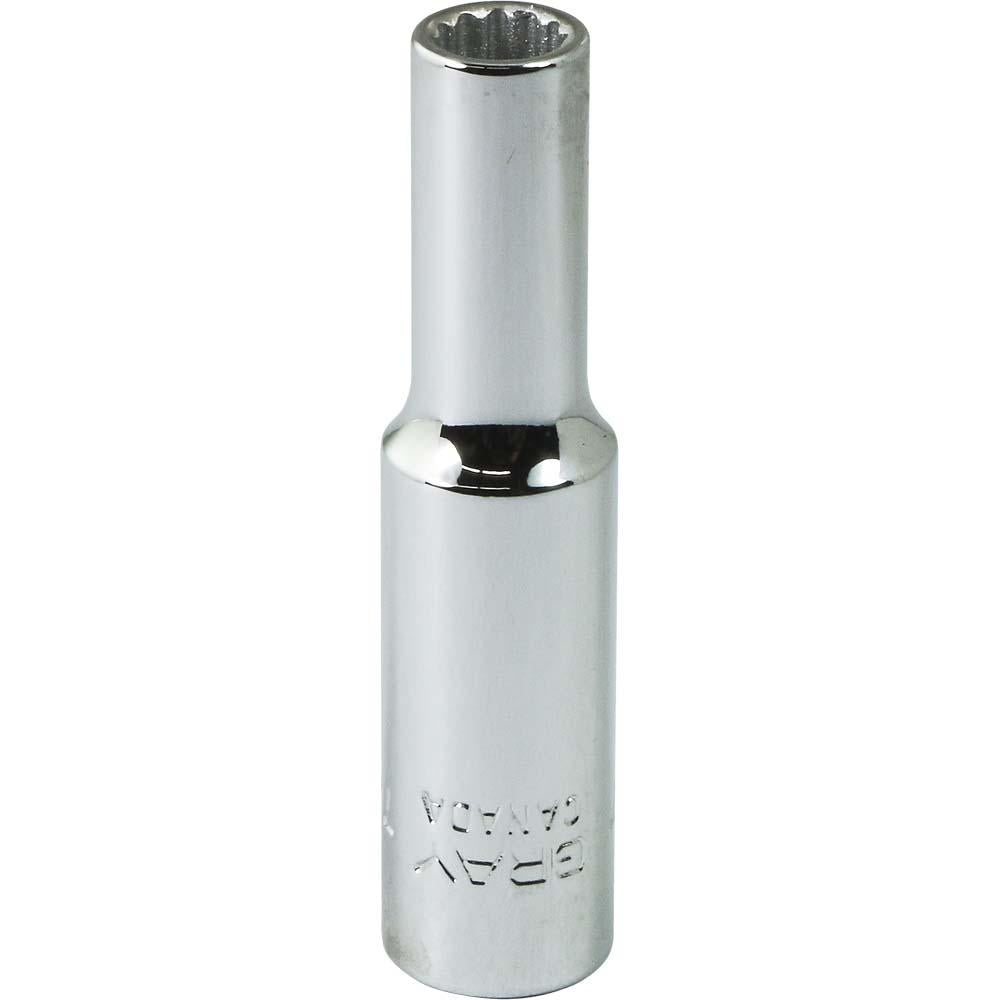 1/4 Drive 12 Point Deep Length Sockets