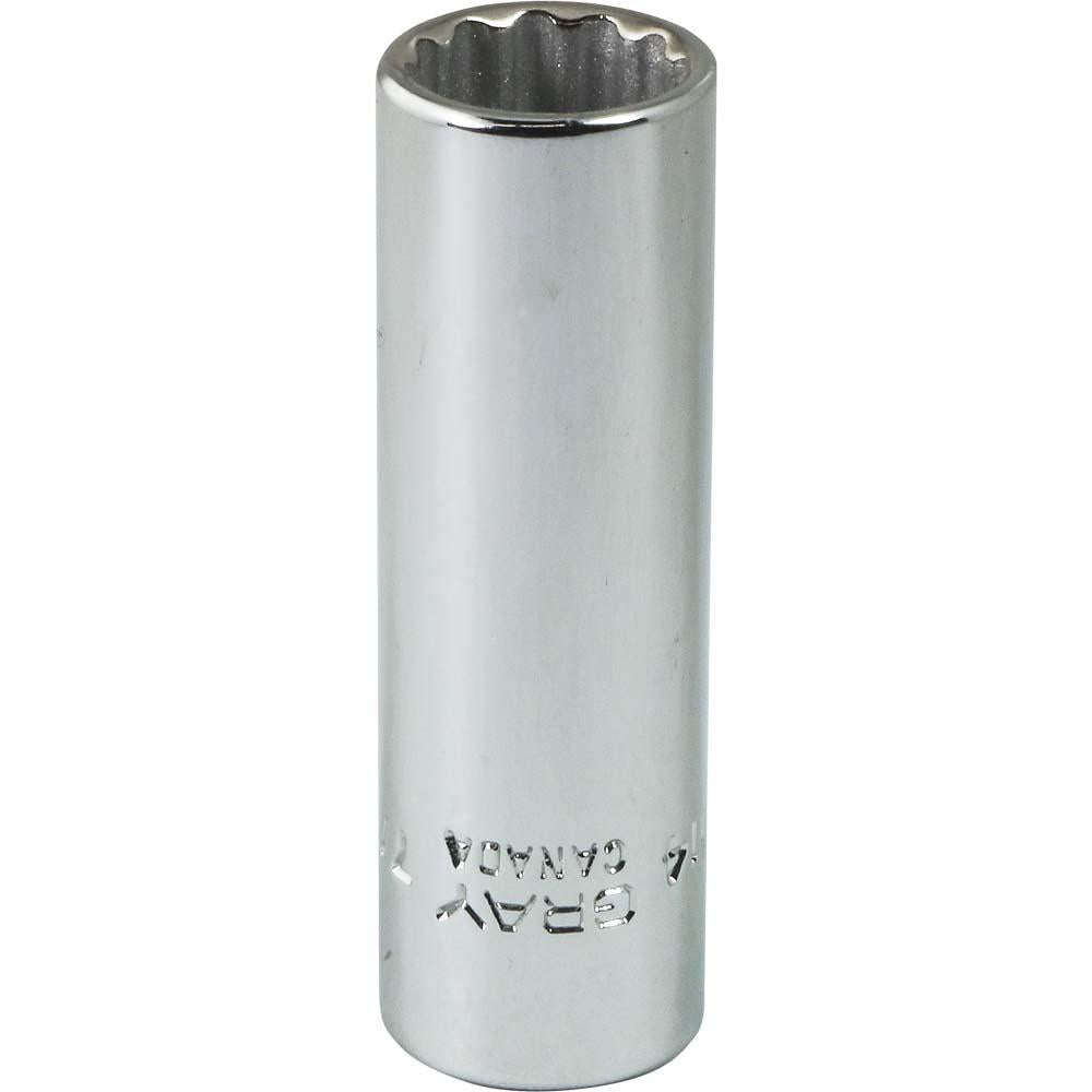 1/4 Drive 12 Point Deep Length Sockets