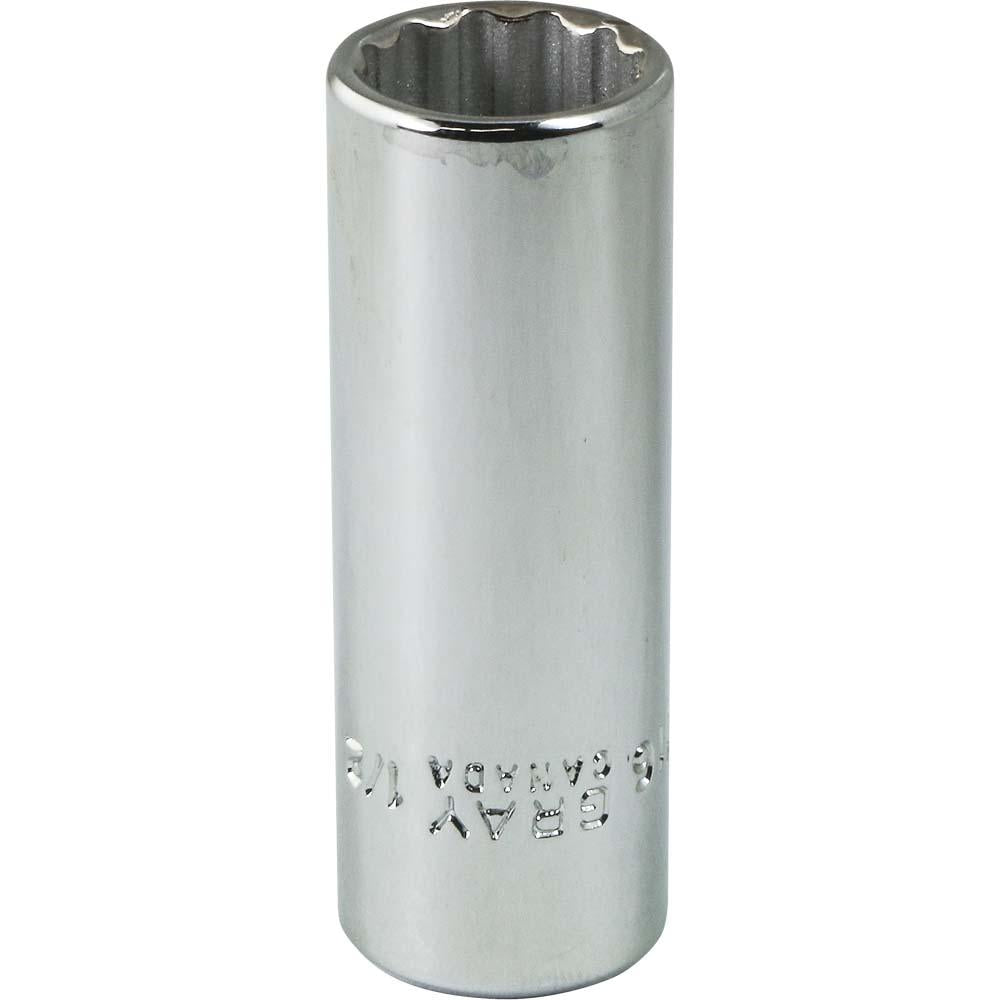 1/4 Drive 12 Point Deep Length Sockets