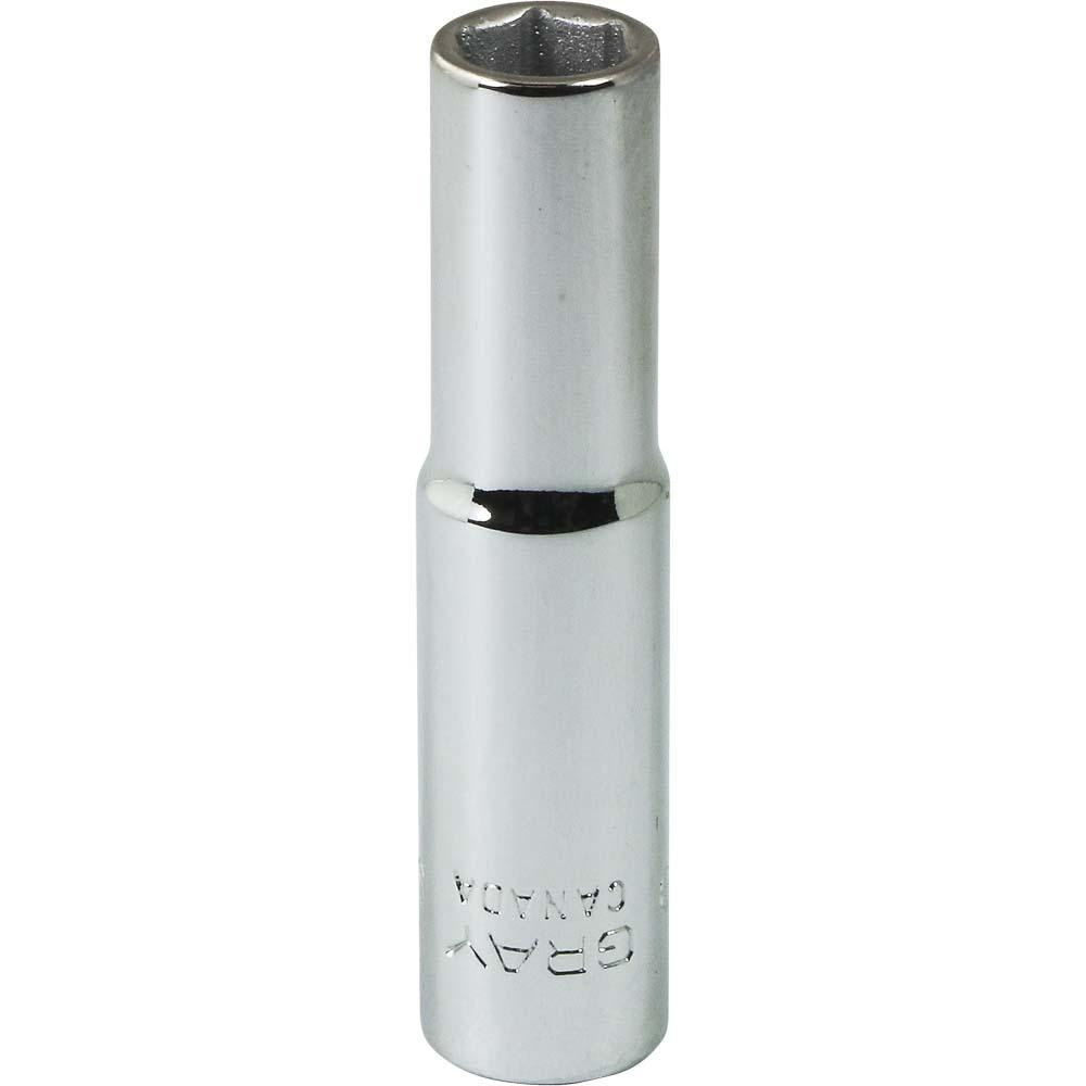 1/4 Drive 6 Point Deep Length Sockets