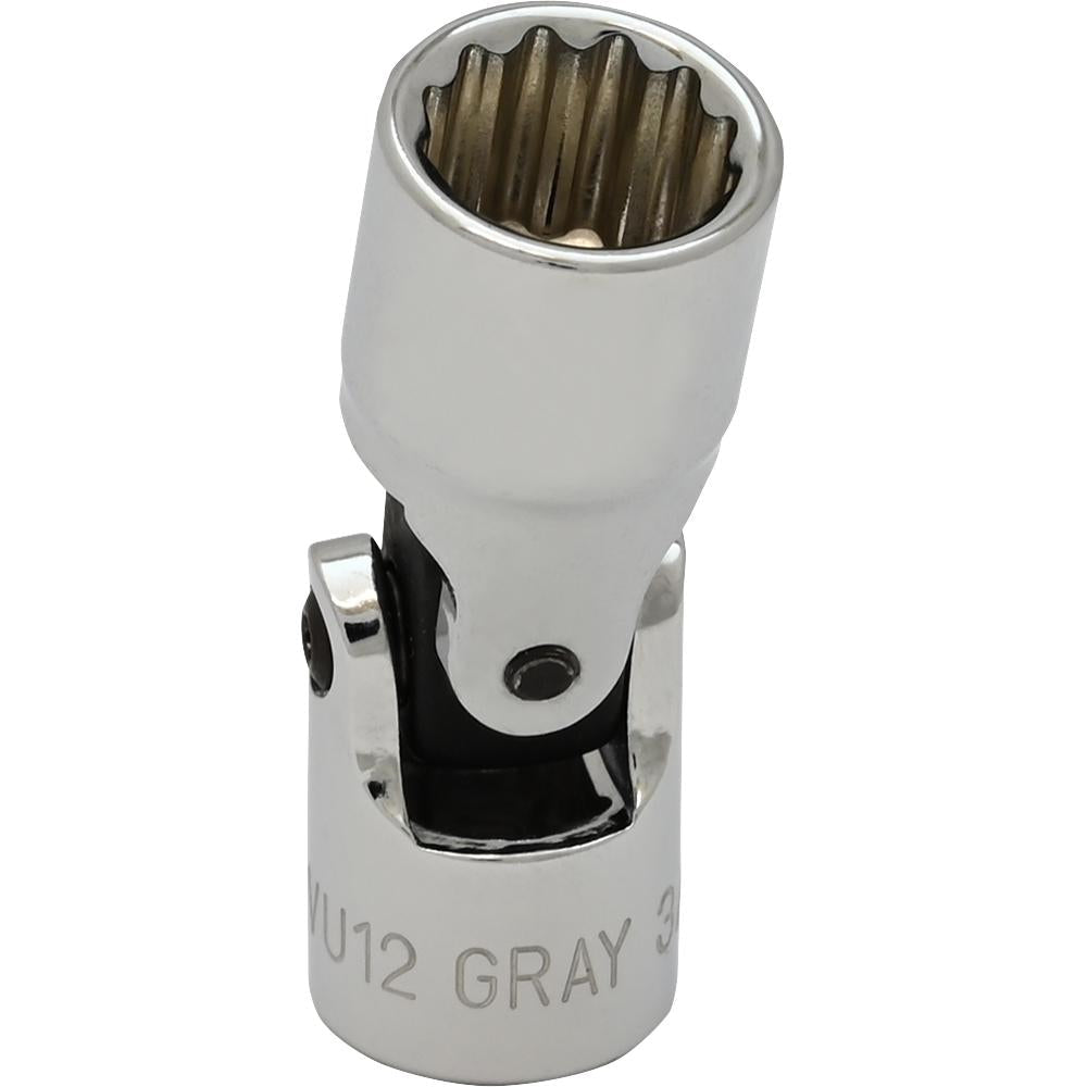 1/4 Drive 12 Point Universal Joint Sockets - Standard Length