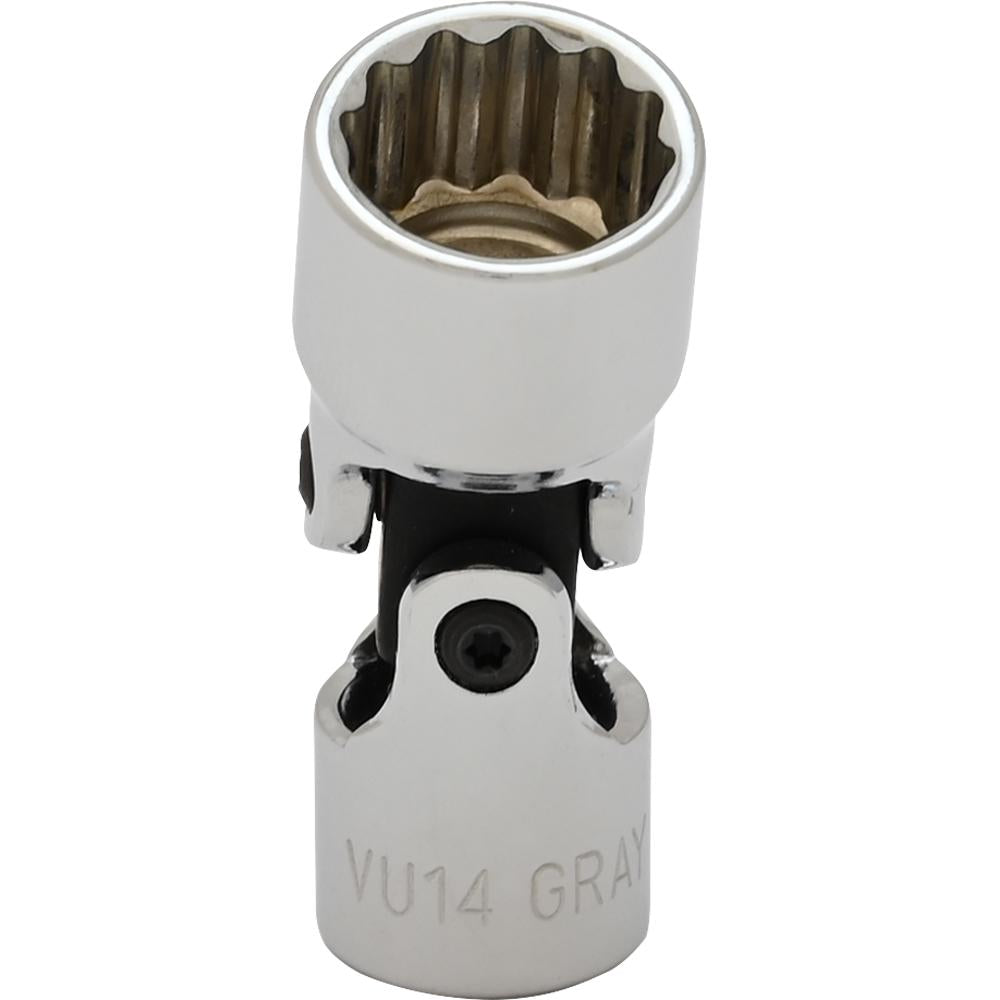 1/4 Drive 12 Point Universal Joint Sockets - Standard Length
