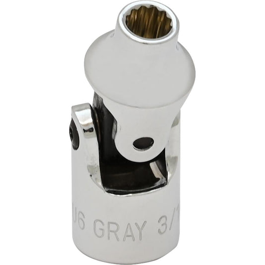 1/4 Drive 12 Point Universal Joint Sockets - Standard Length